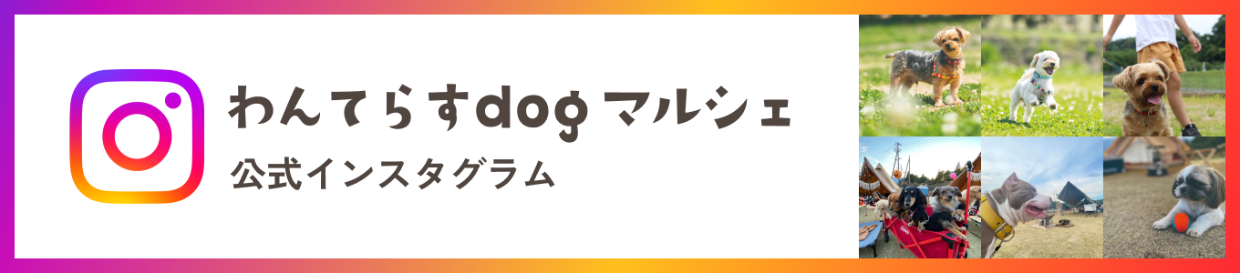 わんてらすdogマルシェ公式インスタグラム