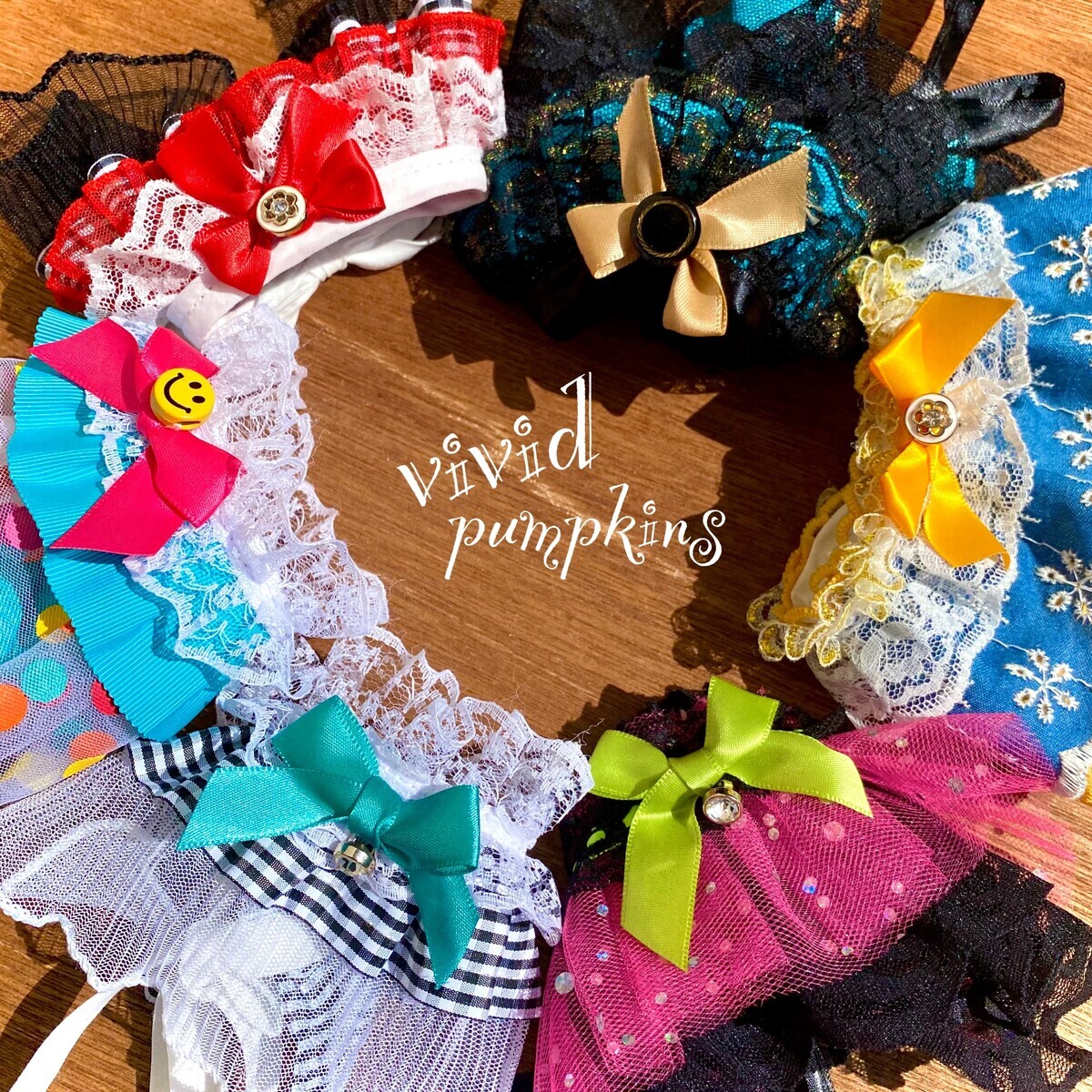 vivid pumpkins